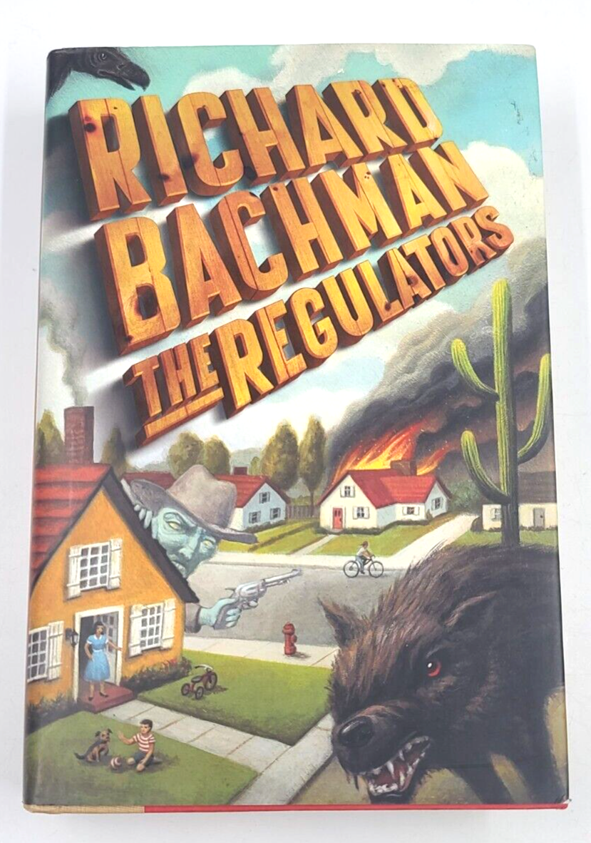 THE REGULATORS Book Richard Bachman (Stephen King) 1st Edition 1st Printing 1996