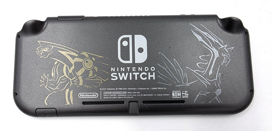 OEM Nintendo Switch Lite Back Cover - Gray Dialga and Palkia Edition