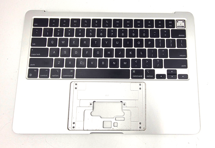 OEM Genuine Apple MacBook Air 2022 M2 A2681 13" Palmrest Keyboard Silver Grade B