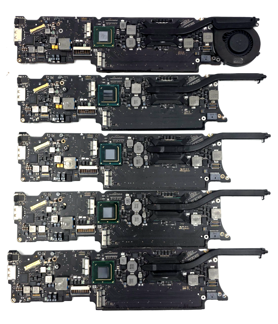 Apple Macbook Pro Lot of 5 Logic Boards - FOR PARTS - A1466 2012 No Power