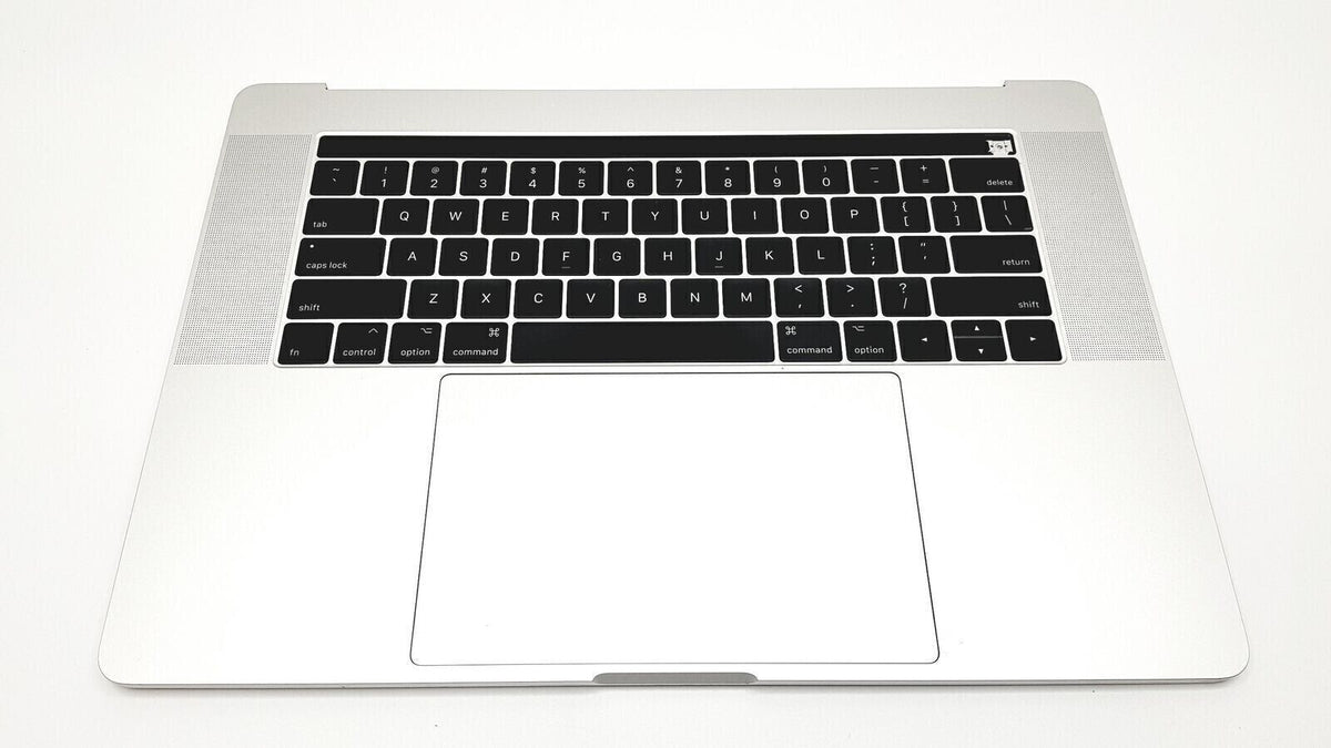 OEM Apple Macbook Pro 15 A1707 Palmrest Keyboard Trackpad Battery Silver Grade C