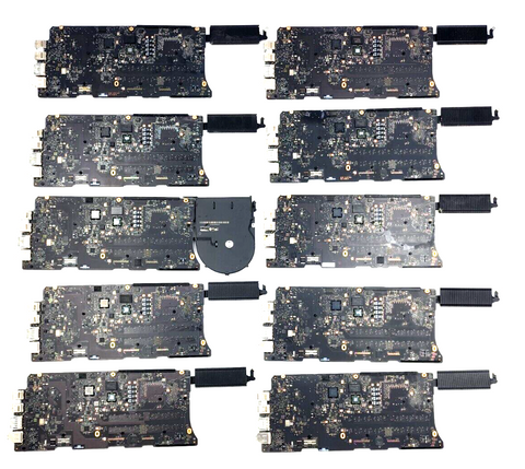 Lot of 19 Macbook Pro Logic Boards - Nineteen - A1502 820-3476-A - For Parts