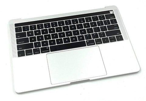 Apple MacBook Pro 13 2016 2017 A1706 Palmrest Keyboard Battery Silver Grade C