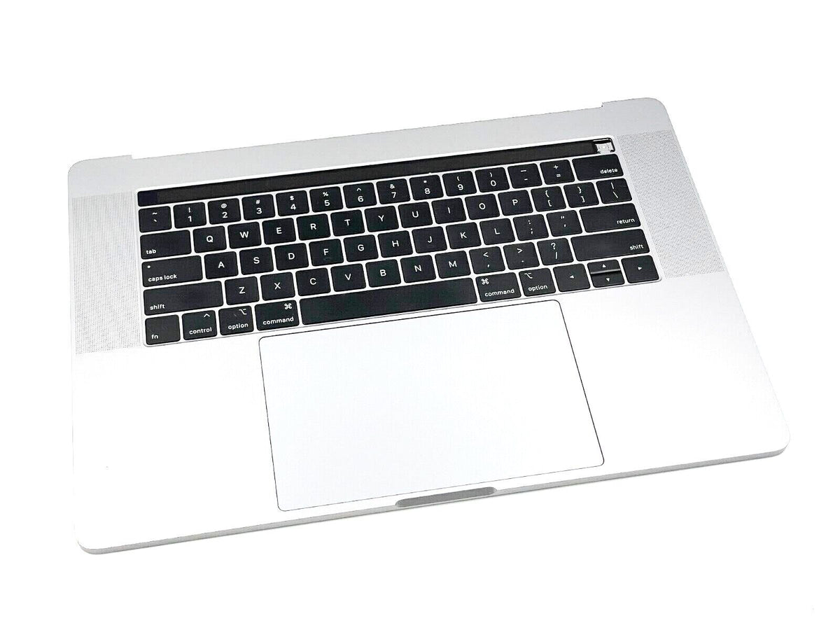 OEM A1990 Apple Macbook Pro 15" Topcase Keyboard Trackpad No Batt Silver Grade B