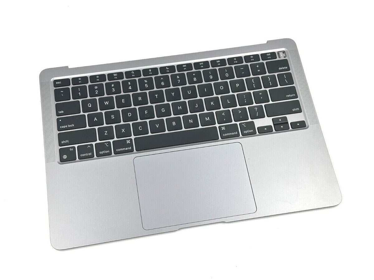 OEM Macbook Air 13" 2020 M1 A2337 Topcase Keyboard Palmrest Silver Grade A