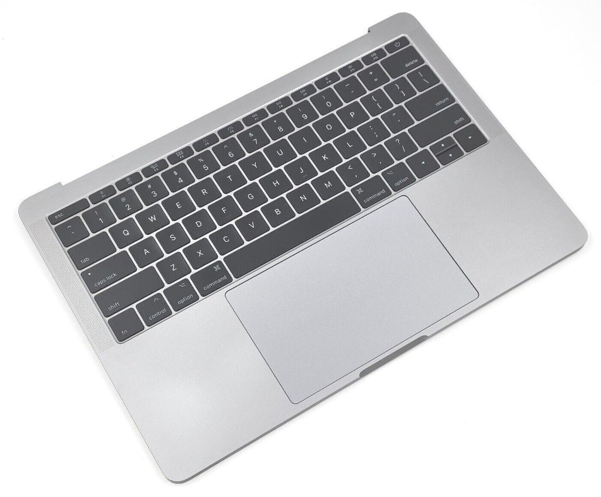 OEM MacBook Pro 13" A1708 2016 2017 Palmrest Keyboard Topcase Space Grey Grade C