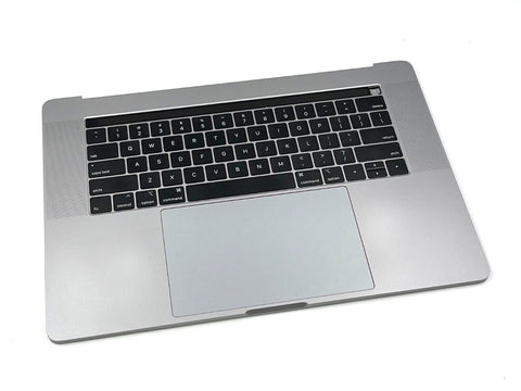 OEM A1990 Apple Macbook Pro 15" Topcase Keyboard Trackpad No Batt Gray Grade B