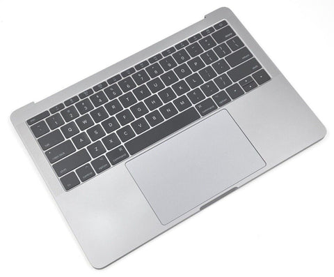 OEM MacBook Pro 13" A1708 2016 2017 Palmrest Keyboard Battery Space Grey Grade C