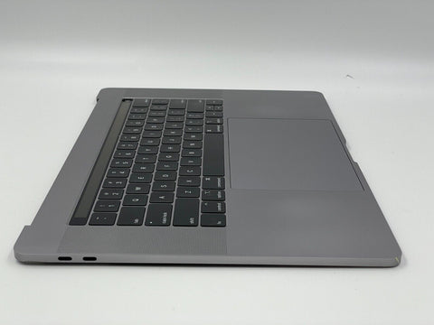 OEM A1990 Apple Macbook Pro 15" Topcase Keyboard Trackpad Battery Gray Grade A