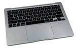 OEM A2179 Macbook Air 13" Topcase Keyboard Trackpad Battery Space Gray Grade C