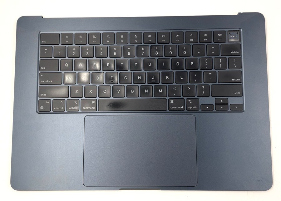 OEM Macbook Air 2023 M2 A2941 15” Palmrest Keyboard Trackpad Midnight Grade C