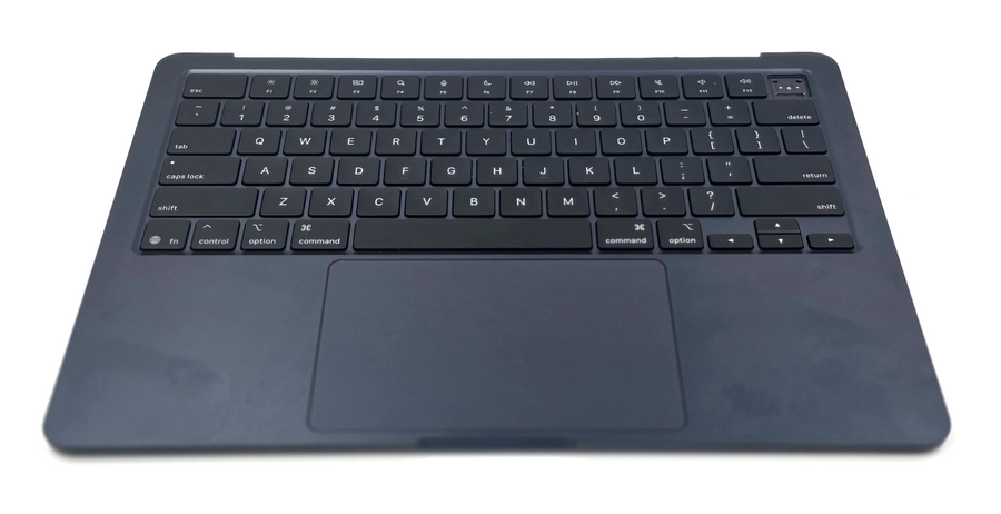 OEM Apple MacBook Air 2025 A3240 Palmrest w/ Keyboard Trackpad Midnight Grade B