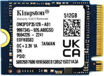 Kingston 512GB NVMe PCIe x4 2400MB/s M.2 2230 3D TLC Steam SSD Solid State Drive
