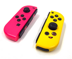 OEM Genuine Nintendo Switch Joy-Con Controllers Yellow & Pink Set Left and Right