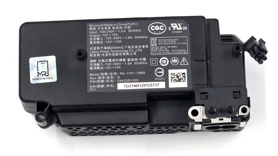 OEM Genuine Microsoft Xbox One S AC Adapter Internal Power Supply Replacement