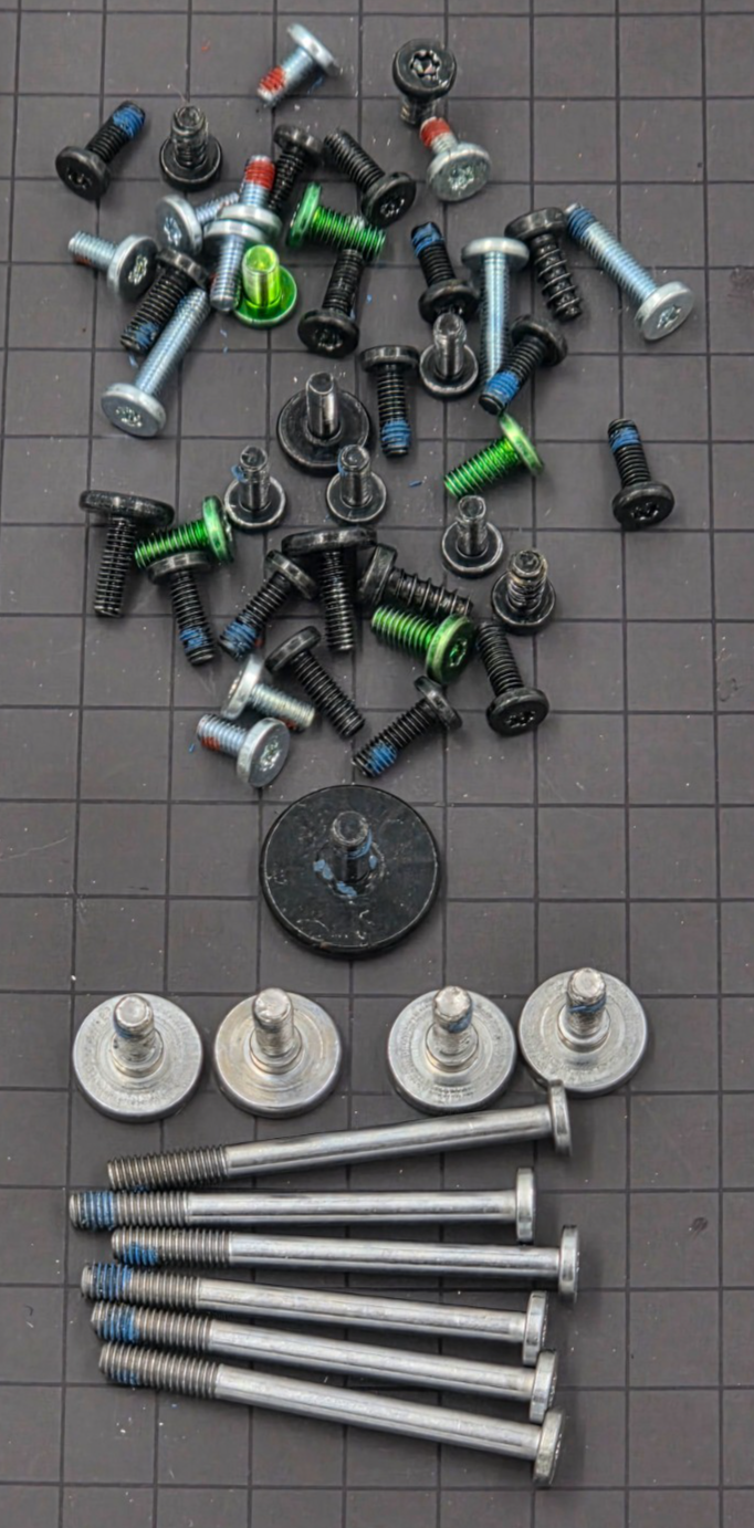 OEM Genuine Microsoft Xbox Series X Console Replacement Torx Screw Set