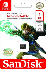 SanDisk Micro SD Card Memory 64GB 128GB 256GB 512GB 1TB Nintendo Switch & Lite