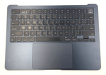OEM Genuine Apple MacBook Air A2681 2022 M2 Genuine Top Case Palmrest Midnight B