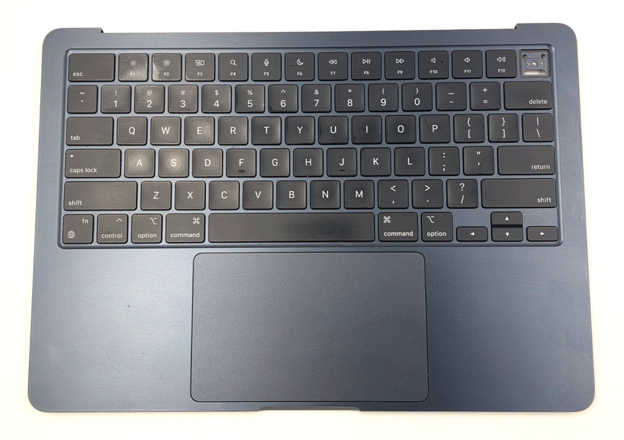 OEM Genuine Apple MacBook Air A2681 2022 M2 Genuine Top Case Palmrest Midnight B
