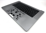 OEM Genuine Apple MacBook Pro 16" M1 2021 A2485 Palmrest Space Grey - Grade B