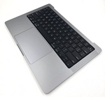 OEM Apple Macbook Pro 14 2023 2024 A2918 M3 Pro Palmrest Keyboard Space Gray