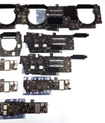 Apple Macbook Lot of 9 Logic Boards - FOR PARTS - A2159 A2251 A2141 A2179 A2289