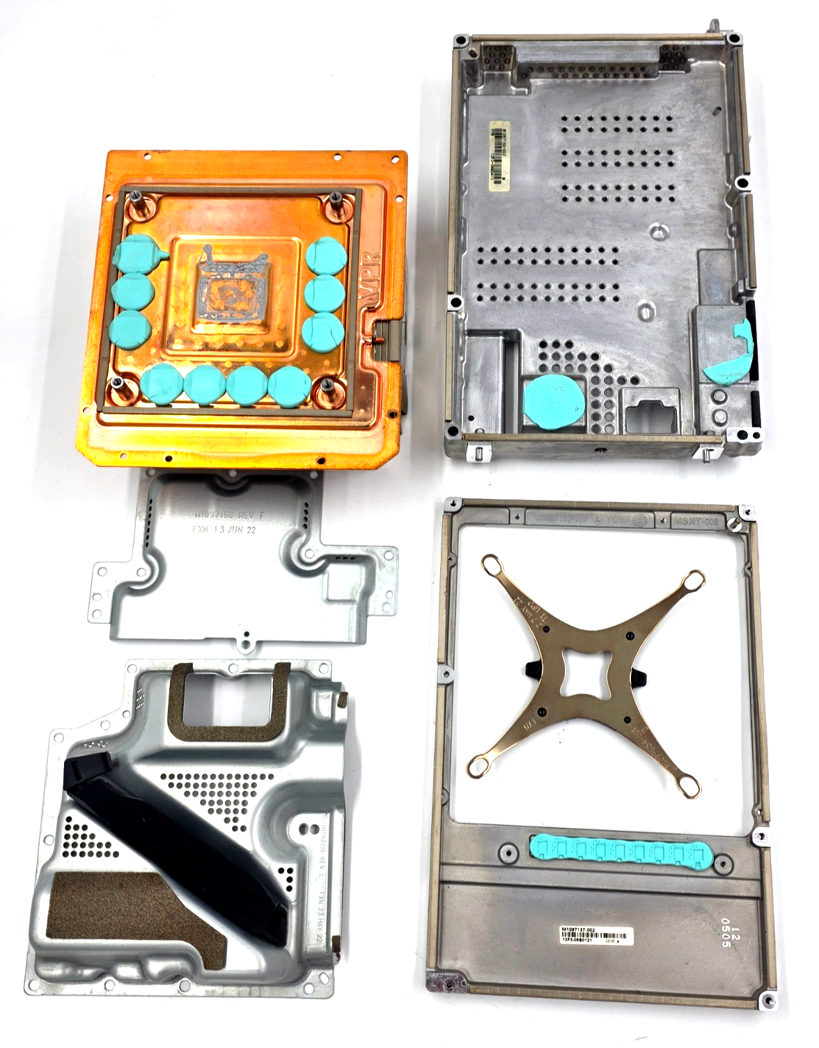 OEM Genuine Xbox Series X Heatsink Metal Enclosure Inner Frame Chassis ...