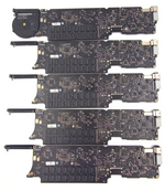 Apple Macbook Pro Lot of 5 Logic Boards - FOR PARTS - A1466 2012 No Power