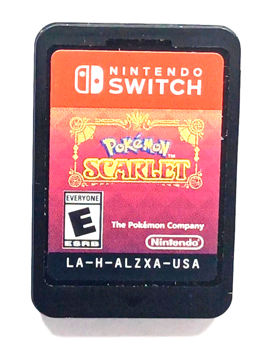 OEM Genuine Pokemon Scarlet (Nintendo Switch, 2022) Cartridge Only TESTED!