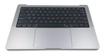 OEM Apple Macbook Pro 14 2023 2024 A2918 M3 Pro Palmrest Keyboard Space Gray