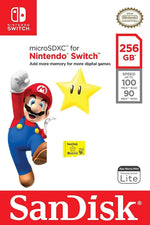 SanDisk Micro SD Card Memory 64GB 128GB 256GB 512GB 1TB Nintendo Switch & Lite