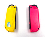 OEM Genuine Nintendo Switch Joy-Con Controllers Yellow & Pink Set Left and Right