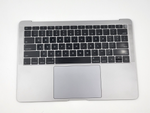 OEM A1932 Apple Macbook Air 13" Topcase Keyboard Trackpad Space Gray Grade D
