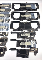 Apple Macbook Lot of 15 Logic Boards - FOR PARTS - A3241 A2337 A2159 A2141 A2289