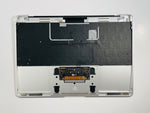 OEM Apple Macbook 12" A1534 Keyboard Trackpad Palmrest 2015 Silver Grade D