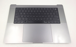 Apple MacBook Pro 16" 2021 A2485 Top Case - Palmrest + Battery + Keyboard Gray