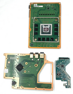 OEM Genuine Xbox Series X Motherboard + Southbridge + Disc Drive Board
