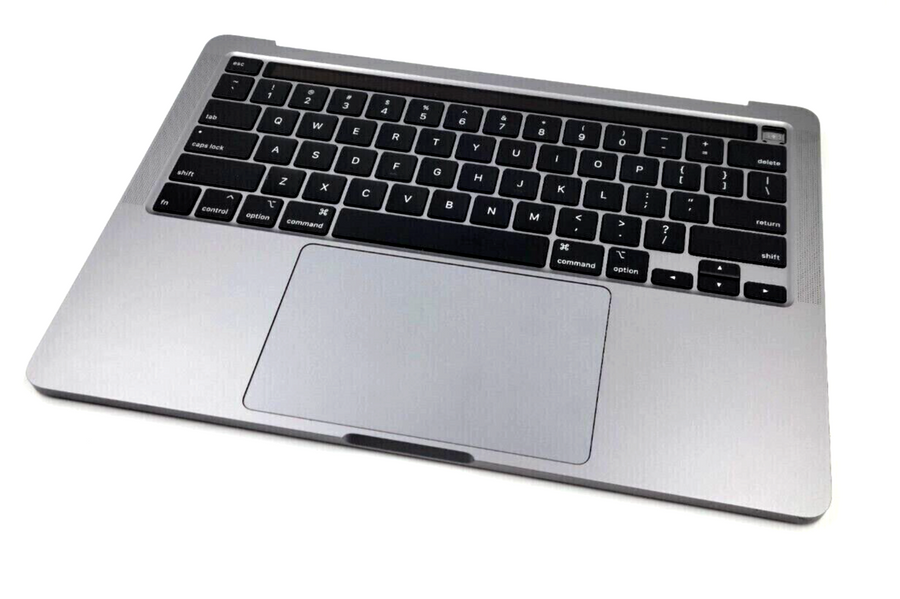 OEM Apple Macbook Pro A2289 Palmrest Keyboard Trackpad 2020 Space Grey Grade C