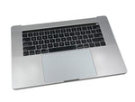 OEM A1990 Apple Macbook Pro 15" Topcase Keyboard Trackpad Battery Gray Grade A