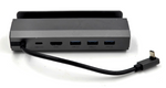 JSAUX Docking Station Deck USB C 6in1 Multifunction Adapter Model HB0603