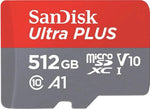 OEM Genuine SanDisk Ultra PLUS 512GB MicroSDXC Micro SD Card A1 V10