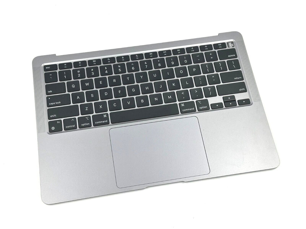 OEM Macbook Air 13" 2020 M1 A2337 Silver Top Case Keyboard Touchpad Palmrest