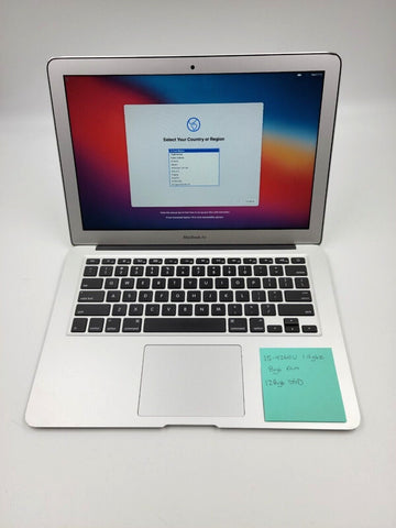 Apple Macbook Air A1466 13" Laptop - Choose your specs - Big Sur OS 2013-2017 - Mobile Revival