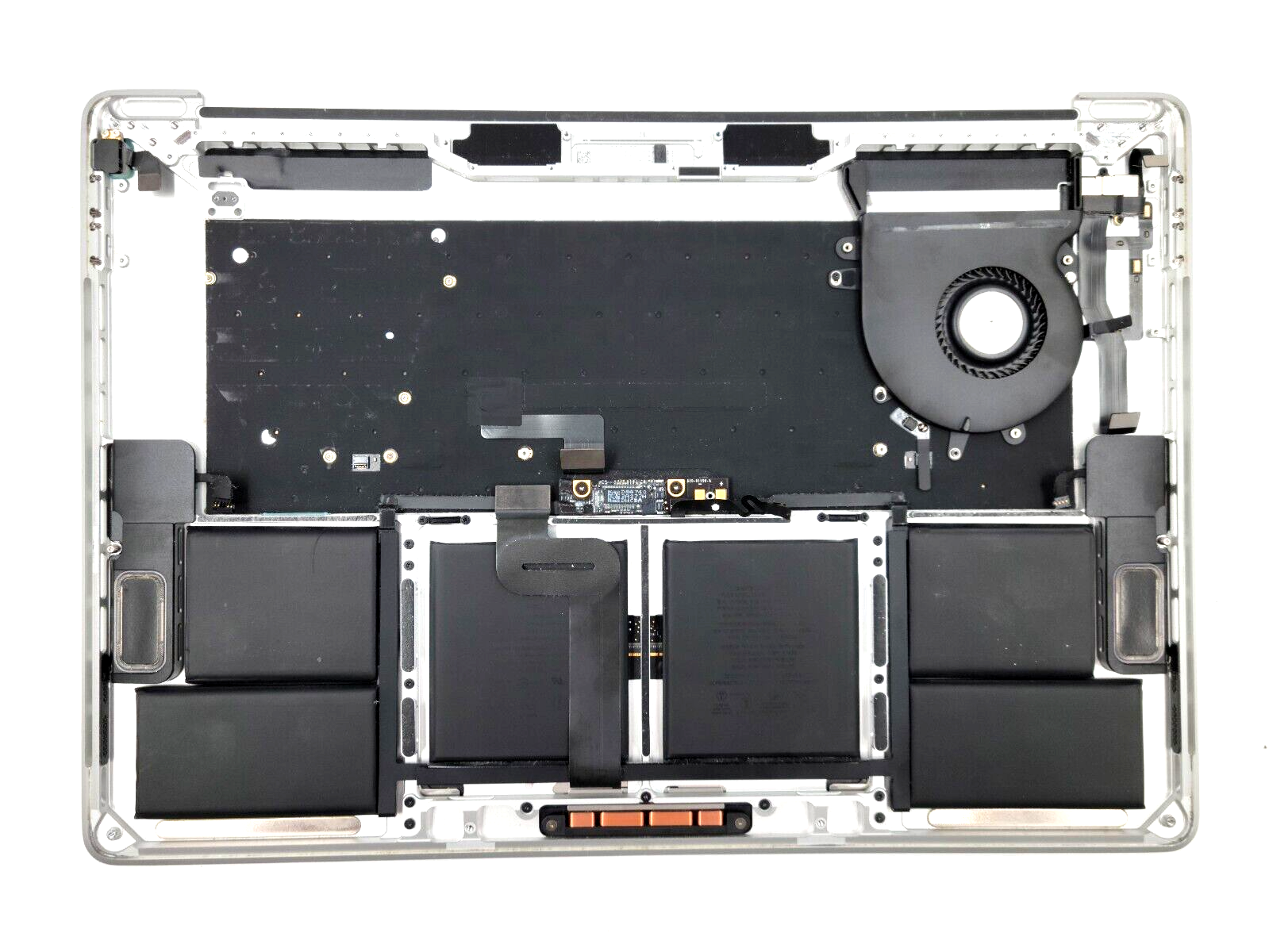 OEM Macbook Pro A1707 Topcase Silver Chinese QWERTY Layout - Mobile Revival