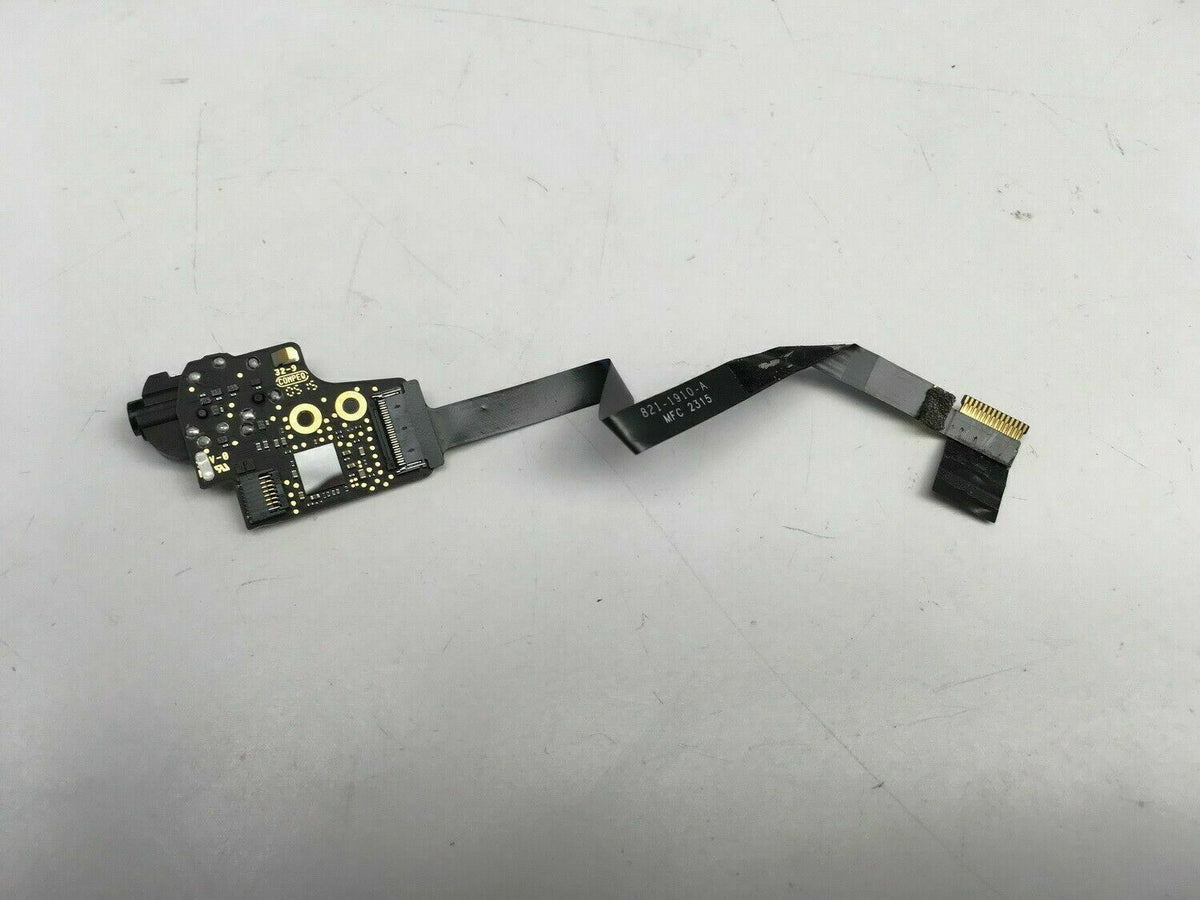 Apple MacBook Retina A1534 Early 2016 Audio Headphone Board W/ Cable 821-1910-A - Mobile Revival