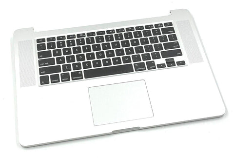 OEM Genuine A1398 2015 Macbook Pro Retina 15" Palmrest Topcase Keyboard Touchpad - Mobile Revival