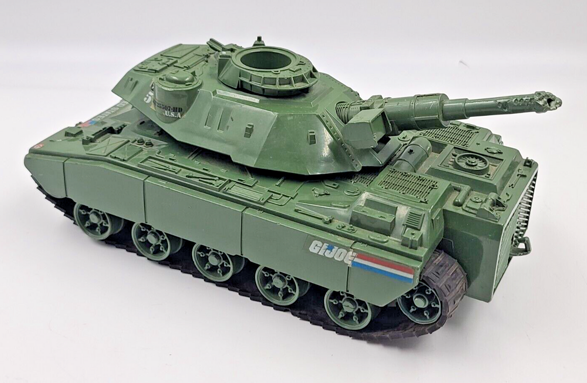 G.I. Joe Battle Tank 1982 Mobat Motorized Hasbro Vintage Untested -No Batt Cover - Mobile Revival