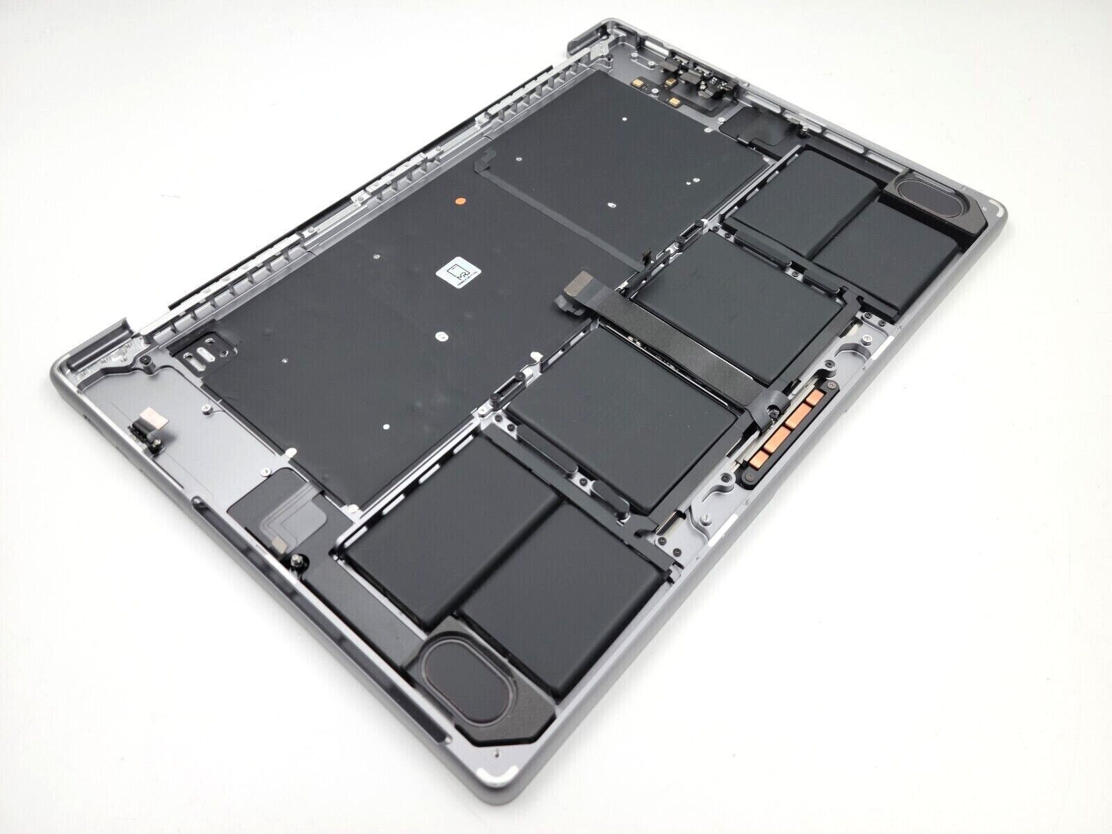 OEM 2485 Apple Macbook Pro 16" Topcase Keyboard Trackpad Battery Gray Silver - Mobile Revival