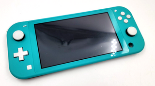 OEM Nintendo Switch Lite Display Replacement Part - Aqua - Very Good Condition