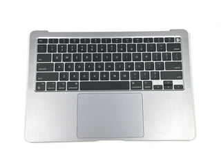 OEM Macbook Air 13" 2020 M1 A2337 Silver Top Case Keyboard Touchpad Palmrest